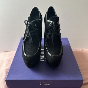 Stuart Weitzman Wallis Platform Shoes, size 8
